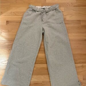 Aritzia Light Gray Mega Sweatpants